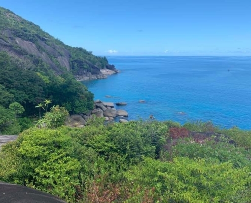 Vue sur Anse Major Vue sur Anse Major