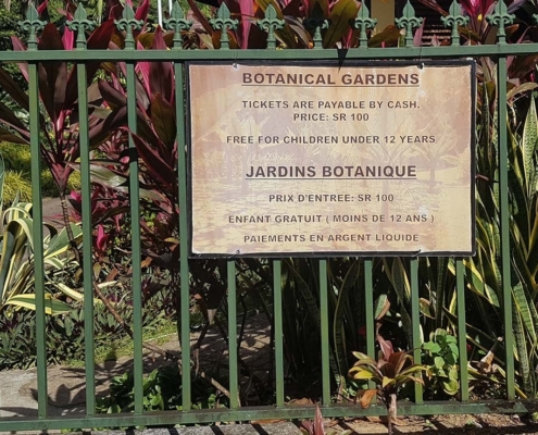 Botanical Garden Seychelles Botanical Garden Seychelles