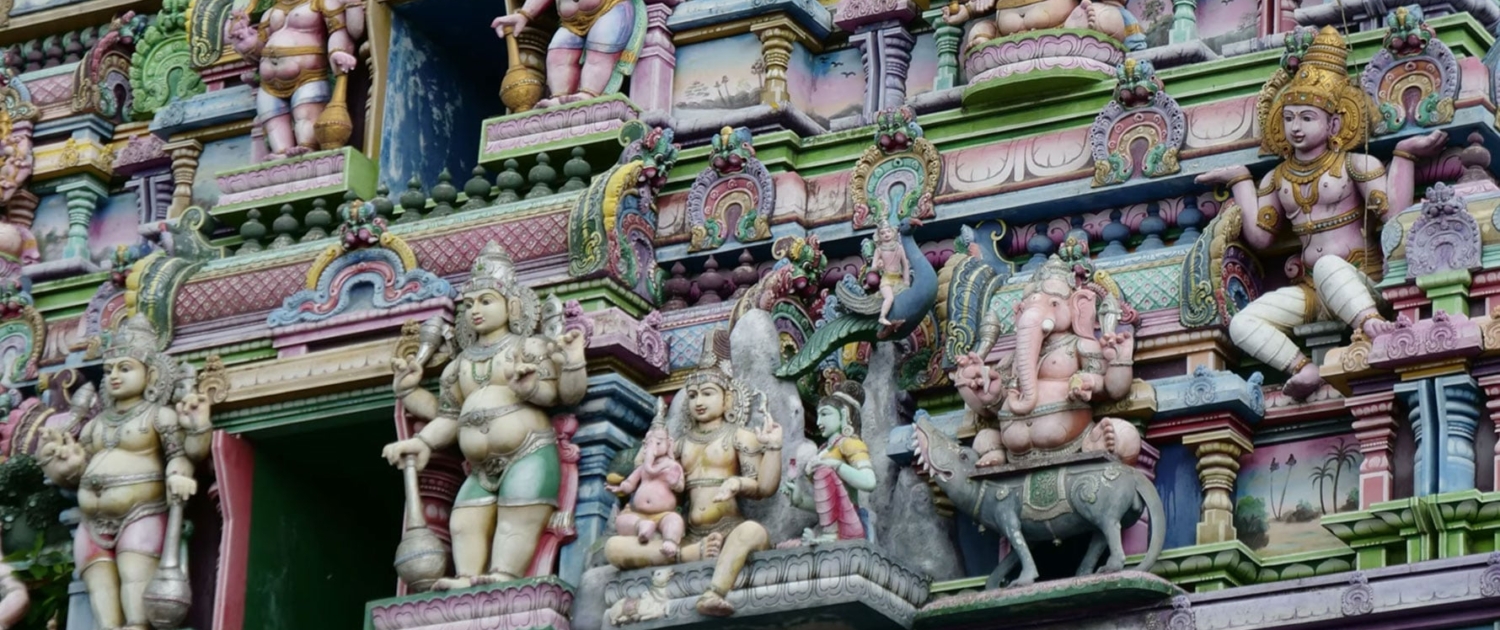 Hindu Temple at Victoria, Seychelles Hindu Temple at Victoria, Seychelles
