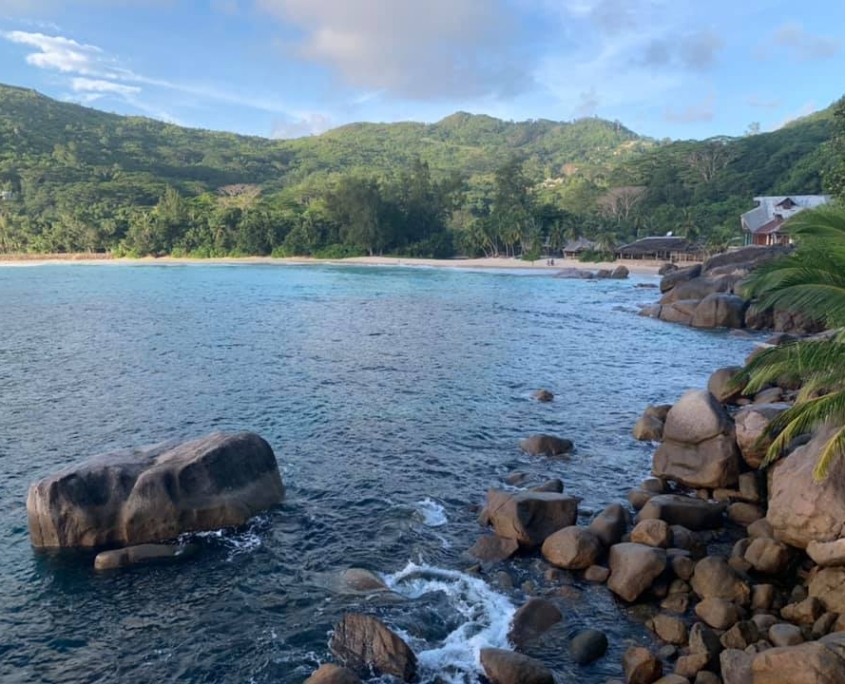 Vue sur Anse Takamaka Vue sur Anse Takamaka