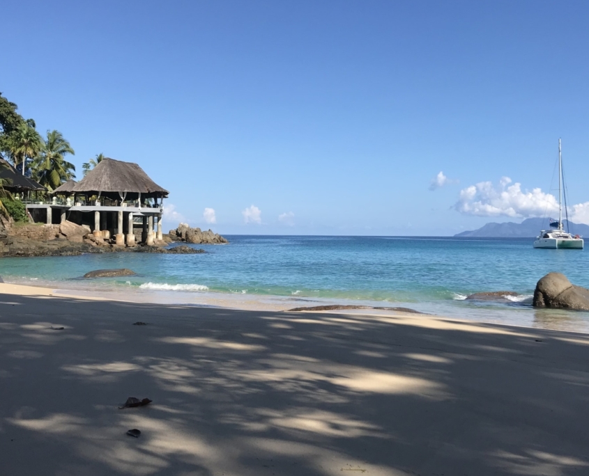 Sunset Beach on Mahe Sunset Beach on Mahe