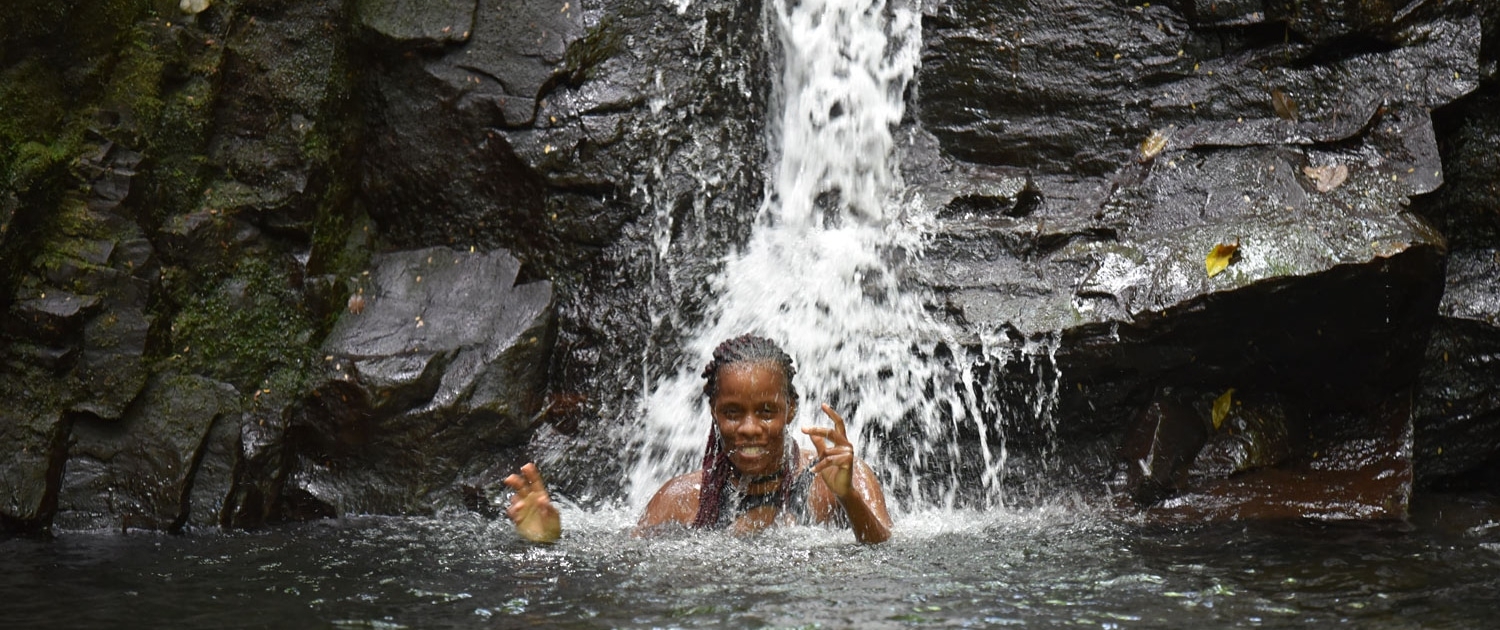 Sheena Waterfall Grand Anse Sheena Waterfall Grand Anse