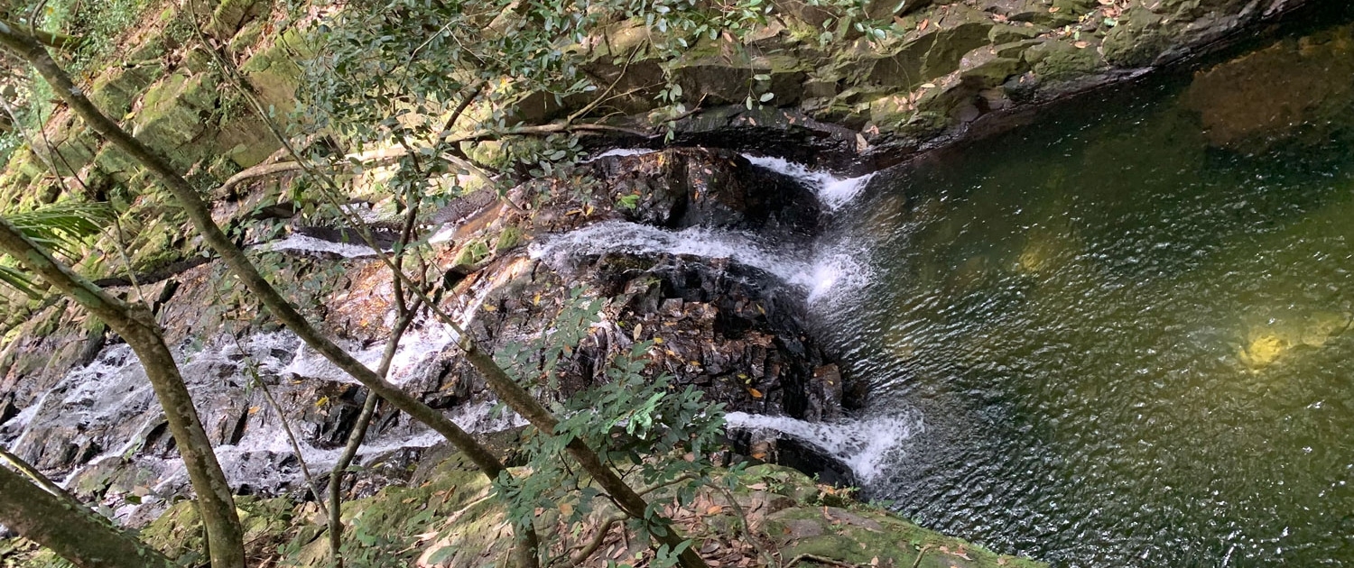 Waterfall Grand Anse Mahe Seychelles Waterfall Grand Anse Mahe Seychelles