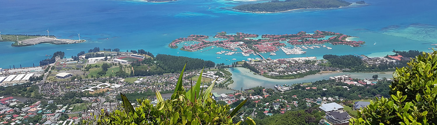 View from Copolia Nature Trail to Eden Island View from Copolia Nature Trail to Eden Island