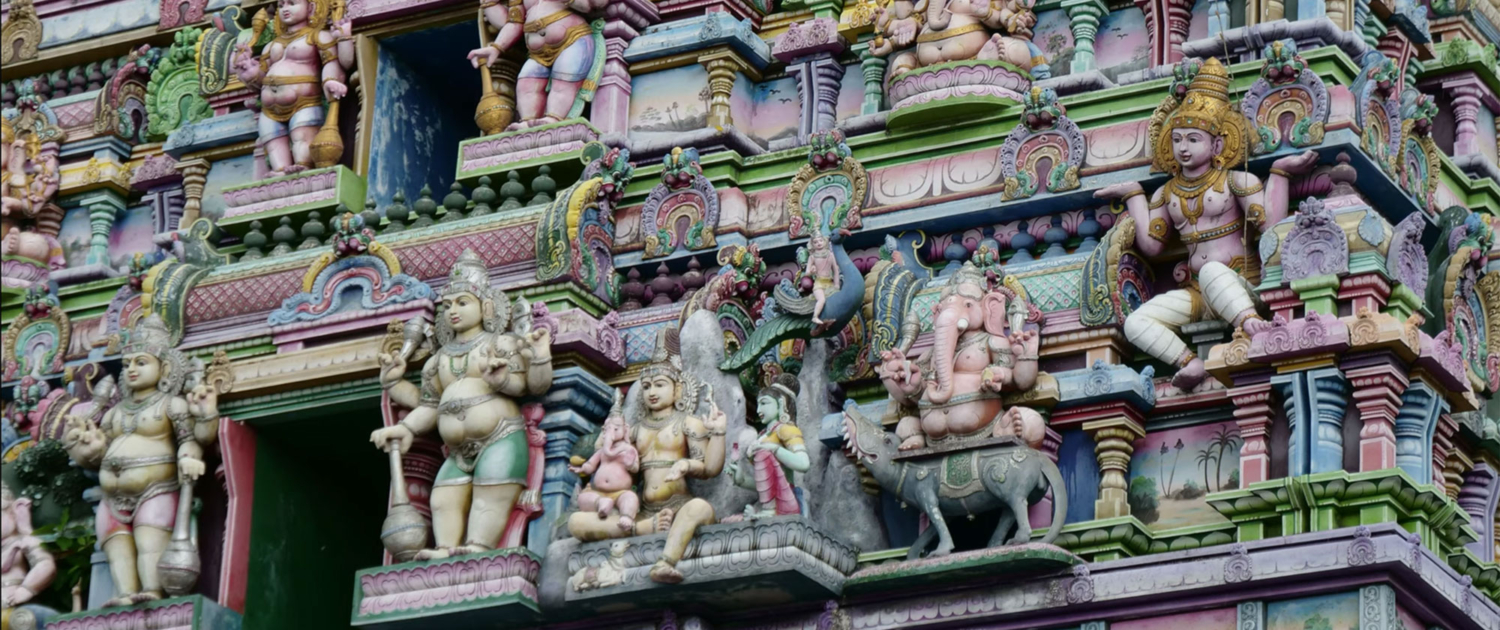 Hindu Temple at Victoria, Seychelles Hindu Temple at Victoria, Seychelles